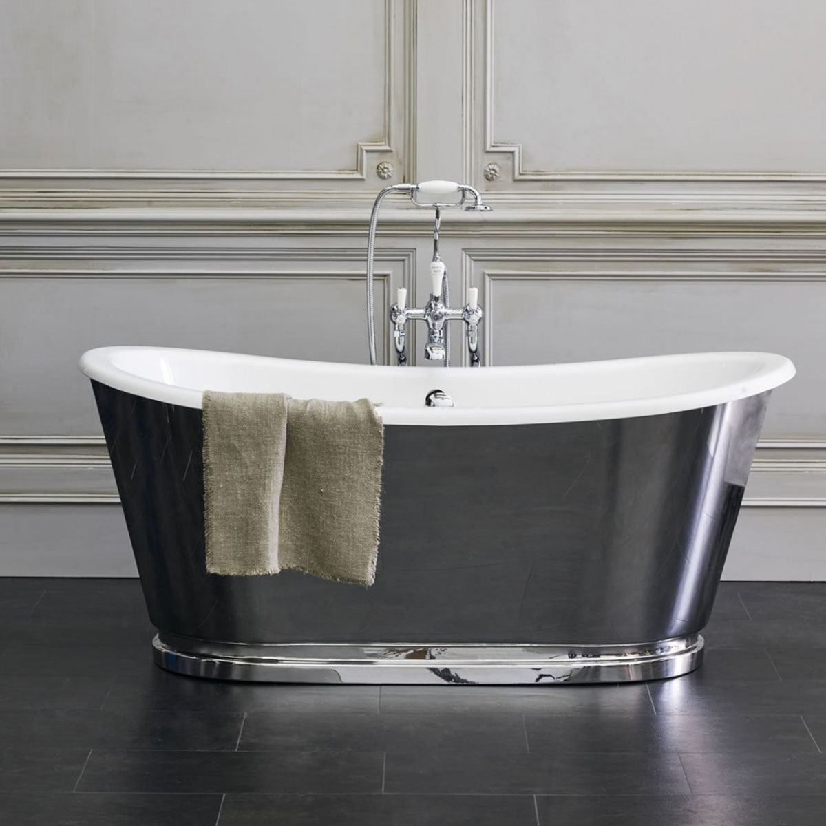 Burlington Balthazar 1675mm Freestanding Double Ended Bath